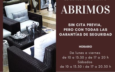 EL LUNES 18… ¡ABRIMOS!
